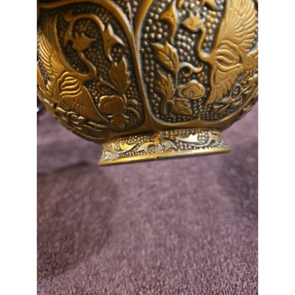 Napcoware Japan Golden Ceramic Blessing Bowl Bedside Trinket Bowl Planter C-9180 - Picture 9 of 13